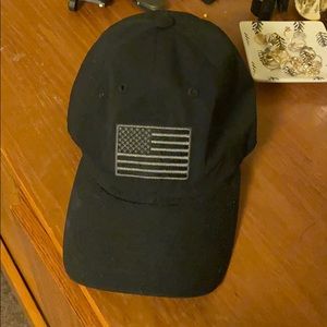 Black American Flag Baseball Hat